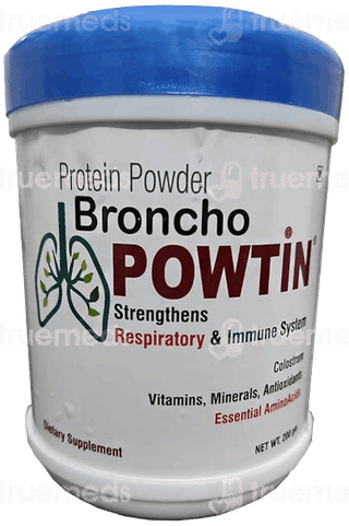 Broncho Powtin Chocolate Flavour Powder 200Gm